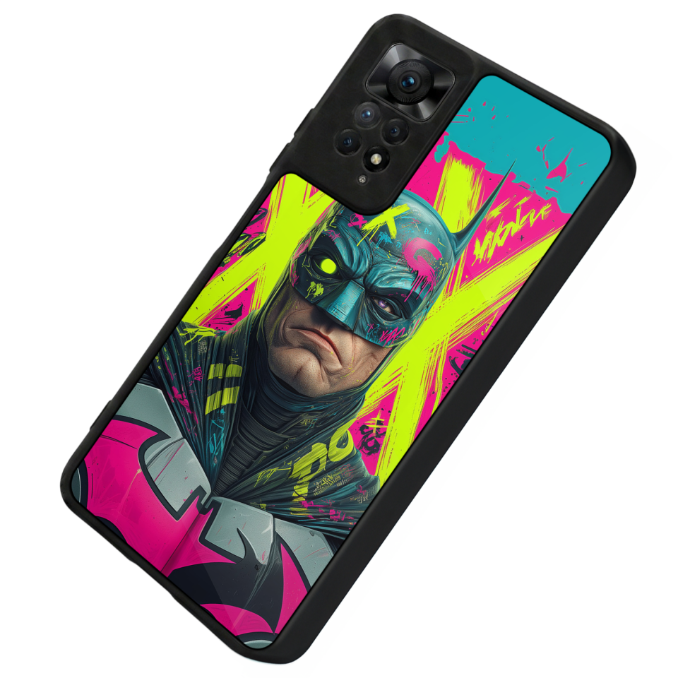 Xiaomi Redmi Note 11 Pro Uyumlu Batman Tasarımlı Glossy Premium Kılıf