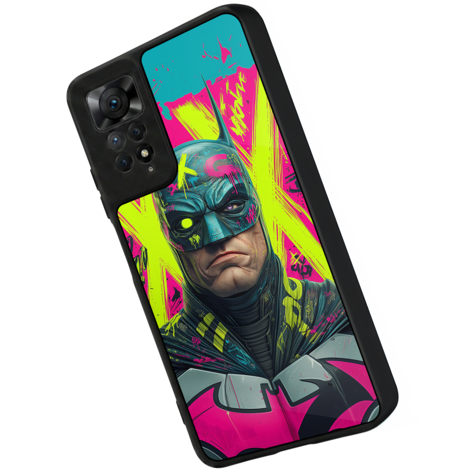 Xiaomi Redmi Note 11 Pro Uyumlu Batman Tasarımlı Glossy Premium Kılıf