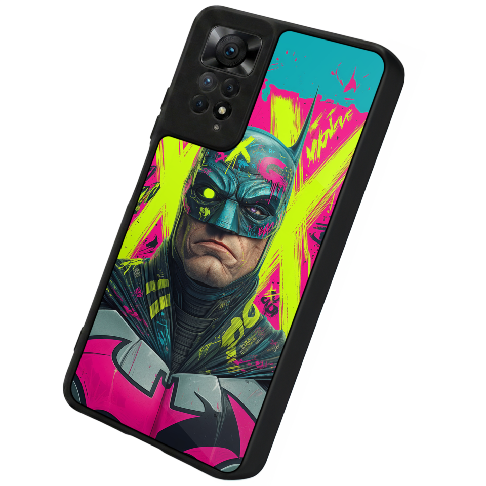 Xiaomi Redmi Note 11 Pro Uyumlu Batman Tasarımlı Glossy Premium Kılıf