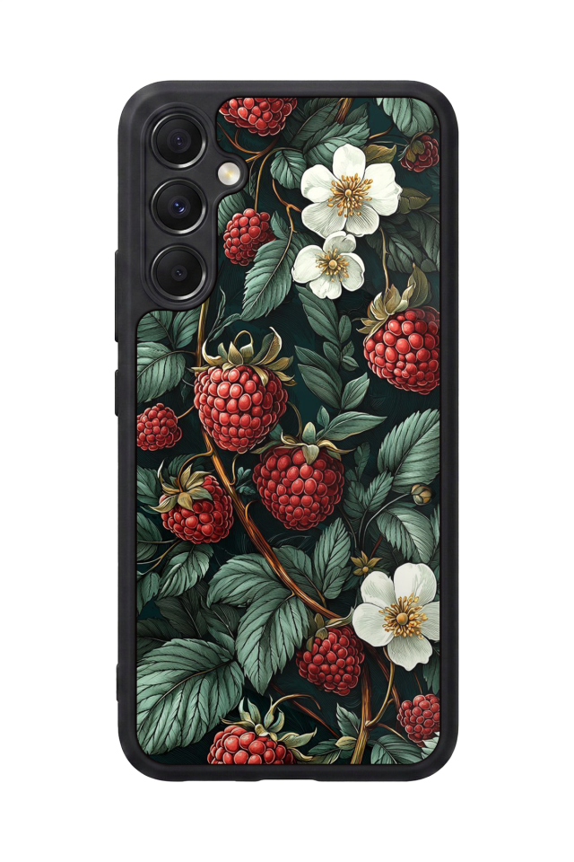 Samsung Galaxy M34 Uyumlu Botanik Tasarımlı Glossy Premium Kılıf