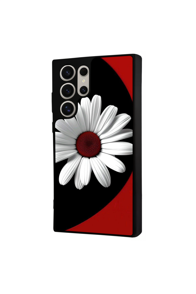 Samsung Galaxy S23 Ultra Uyumlu Cicek Tasarımlı Glossy Premium Kılıf