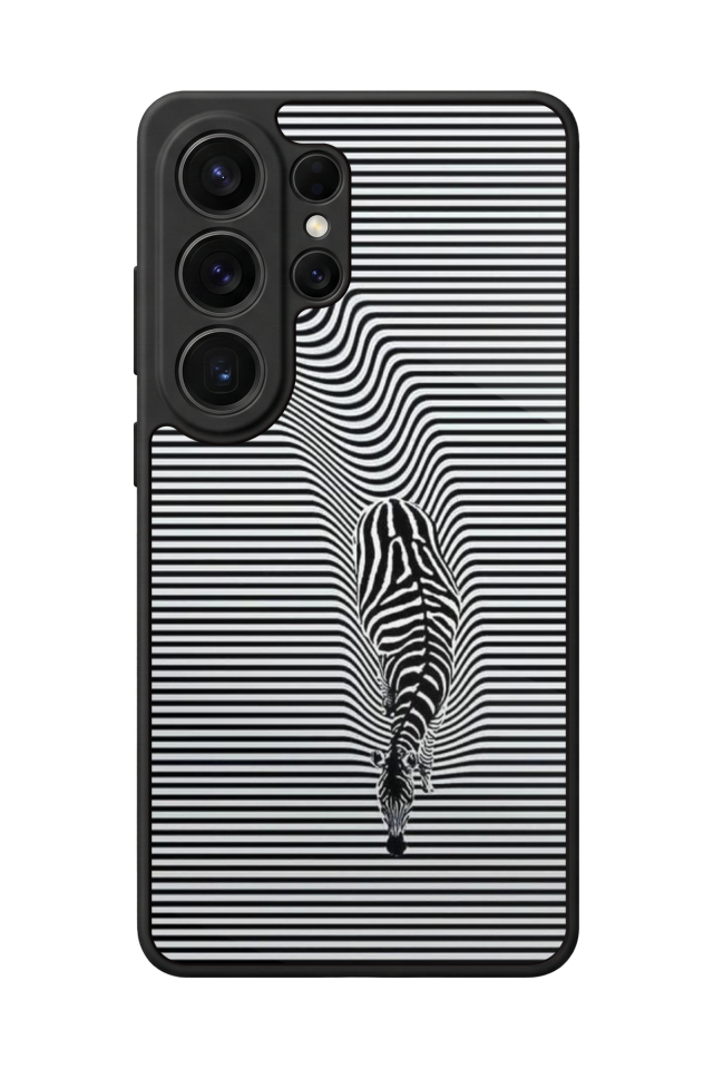 Samsung Galaxy S26 Ultra Uyumlu Çizgi Sanatı Tasarımlı Glossy Premium Kılıf
