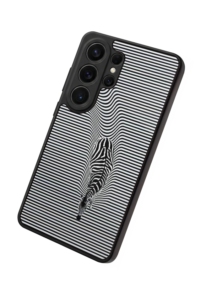 Samsung Galaxy S26 Ultra Uyumlu Çizgi Sanatı Tasarımlı Glossy Premium Kılıf