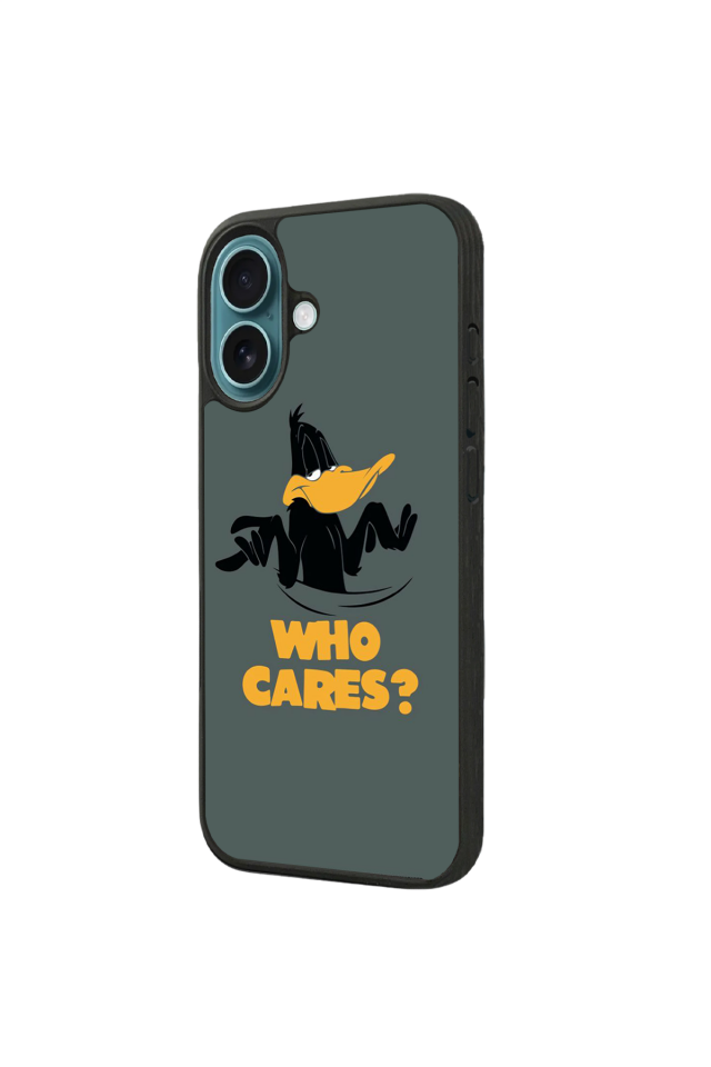 iPhone 16 Uyumlu Daffy duck Tasarımlı Glossy Premium Kılıf