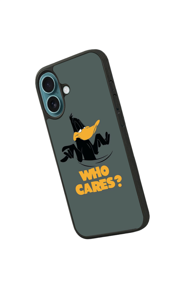 iPhone 16 Uyumlu Daffy duck Tasarımlı Glossy Premium Kılıf