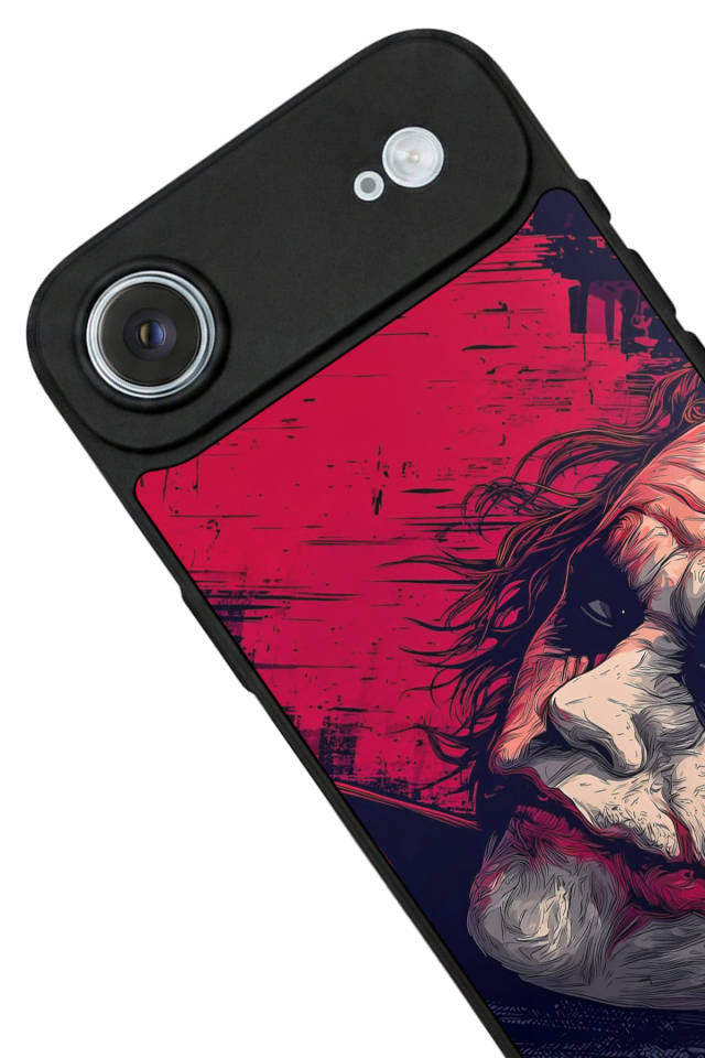 iPhone 17 Air Uyumlu Joker Tasarımlı Glossy Premium Kılıf