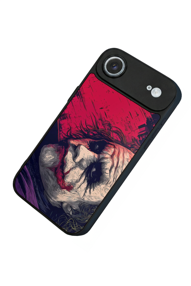 iPhone 17 Air Uyumlu Joker Tasarımlı Glossy Premium Kılıf