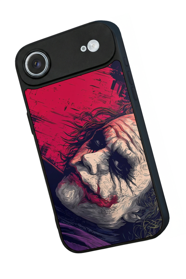 iPhone 17 Air Uyumlu Joker Tasarımlı Glossy Premium Kılıf