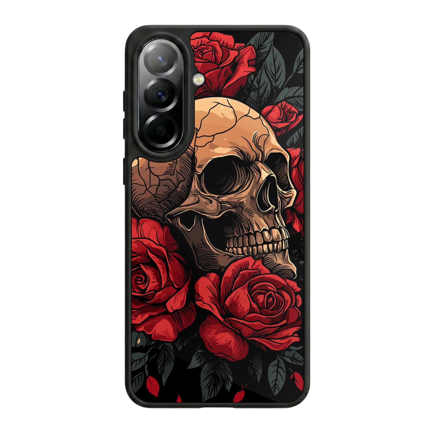 Samsung Galaxy A57 Uyumlu KuruKafa Tasarımlı Glossy Premium Kılıf