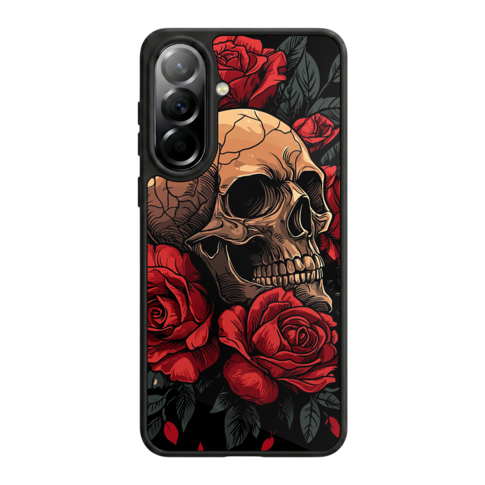 Samsung Galaxy A57 Uyumlu KuruKafa Tasarımlı Glossy Premium Kılıf