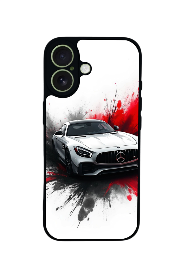 iPhone 17 Uyumlu Mercedes Tasarımlı Glossy Premium Kılıf