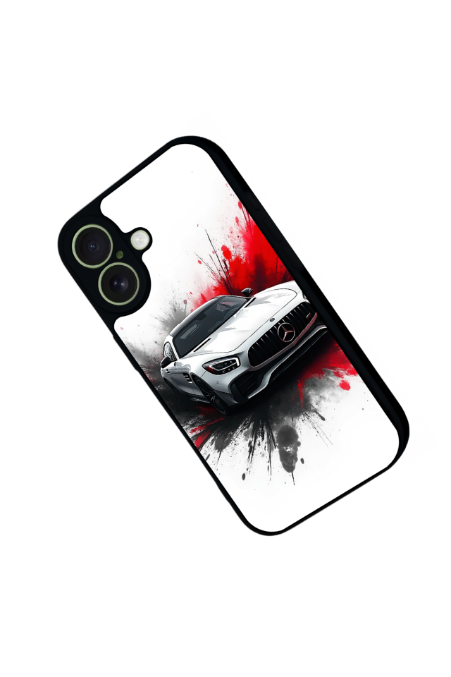 iPhone 17 Uyumlu Mercedes Tasarımlı Glossy Premium Kılıf