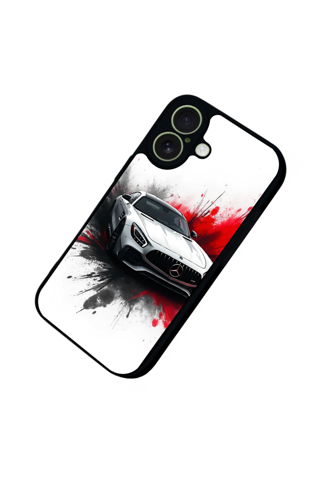 iPhone 17 Uyumlu Mercedes Tasarımlı Glossy Premium Kılıf
