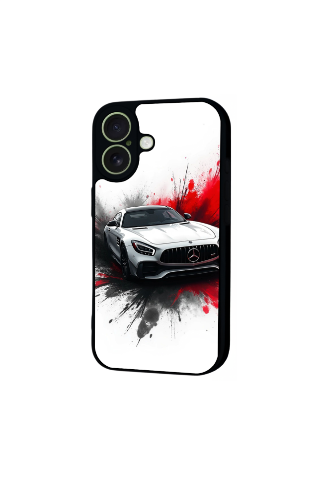 iPhone 17 Uyumlu Mercedes Tasarımlı Glossy Premium Kılıf