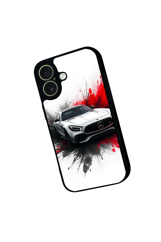 iPhone 17 Uyumlu Mercedes Tasarımlı Glossy Premium Kılıf