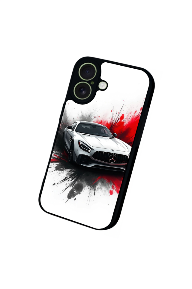 iPhone 17 Uyumlu Mercedes Tasarımlı Glossy Premium Kılıf