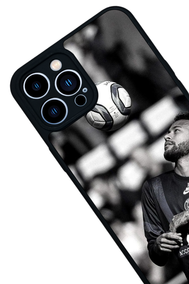 iPhone 13 Pro Max Uyumlu Neymar Tasarımlı Glossy Premium Kılıf