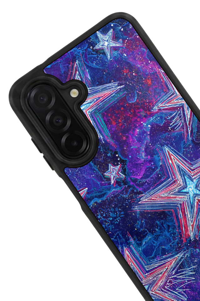 Samsung Galaxy A26 Uyumlu Retro Yildizlar Tasarımlı Glossy Premium Kılıf