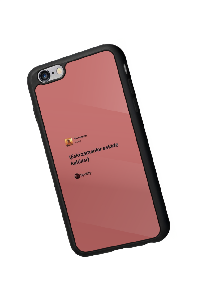 iPhone 6 Plus Uyumlu Sarki Sozleri Tasarımlı Glossy Premium Kılıf