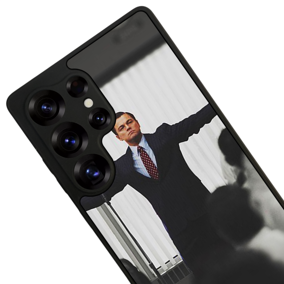Samsung Galaxy S25 Ultra Uyumlu TheWolf Tasarımlı Glossy Premium Kılıf