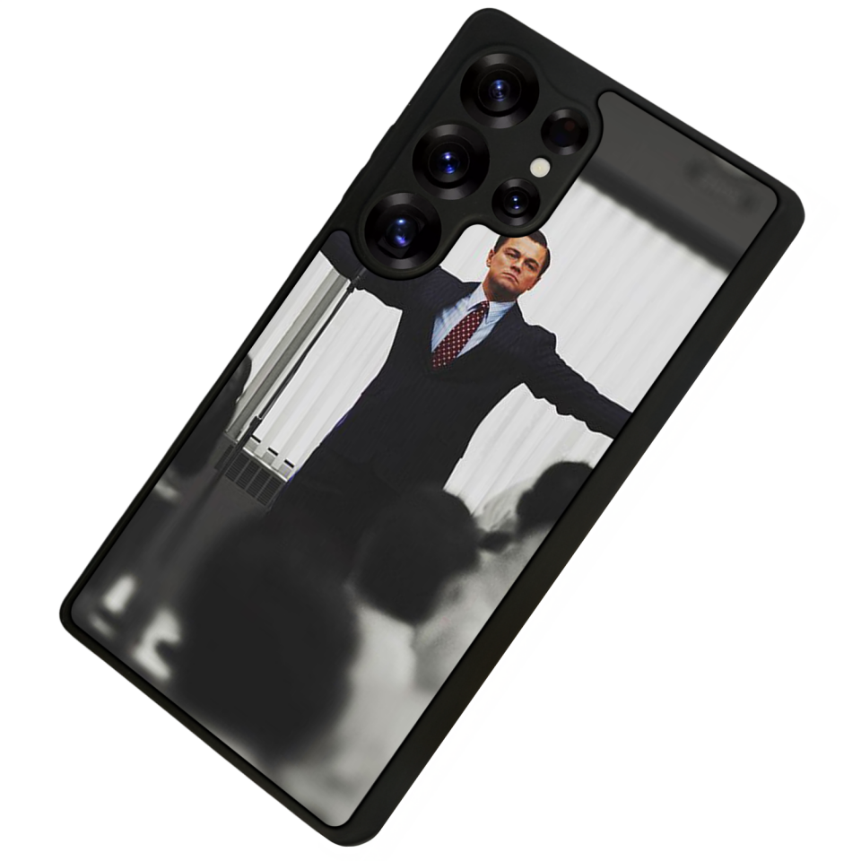 Samsung Galaxy S25 Ultra Uyumlu TheWolf Tasarımlı Glossy Premium Kılıf