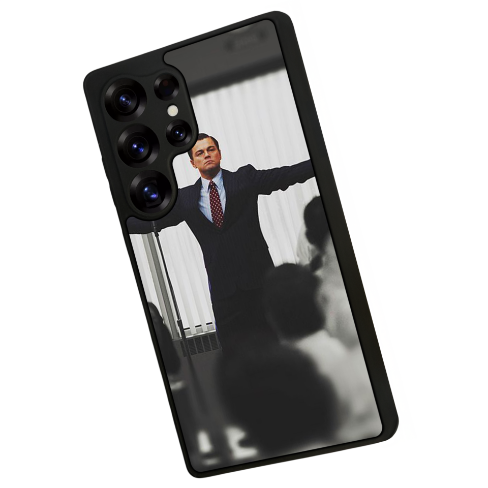 Samsung Galaxy S25 Ultra Uyumlu TheWolf Tasarımlı Glossy Premium Kılıf