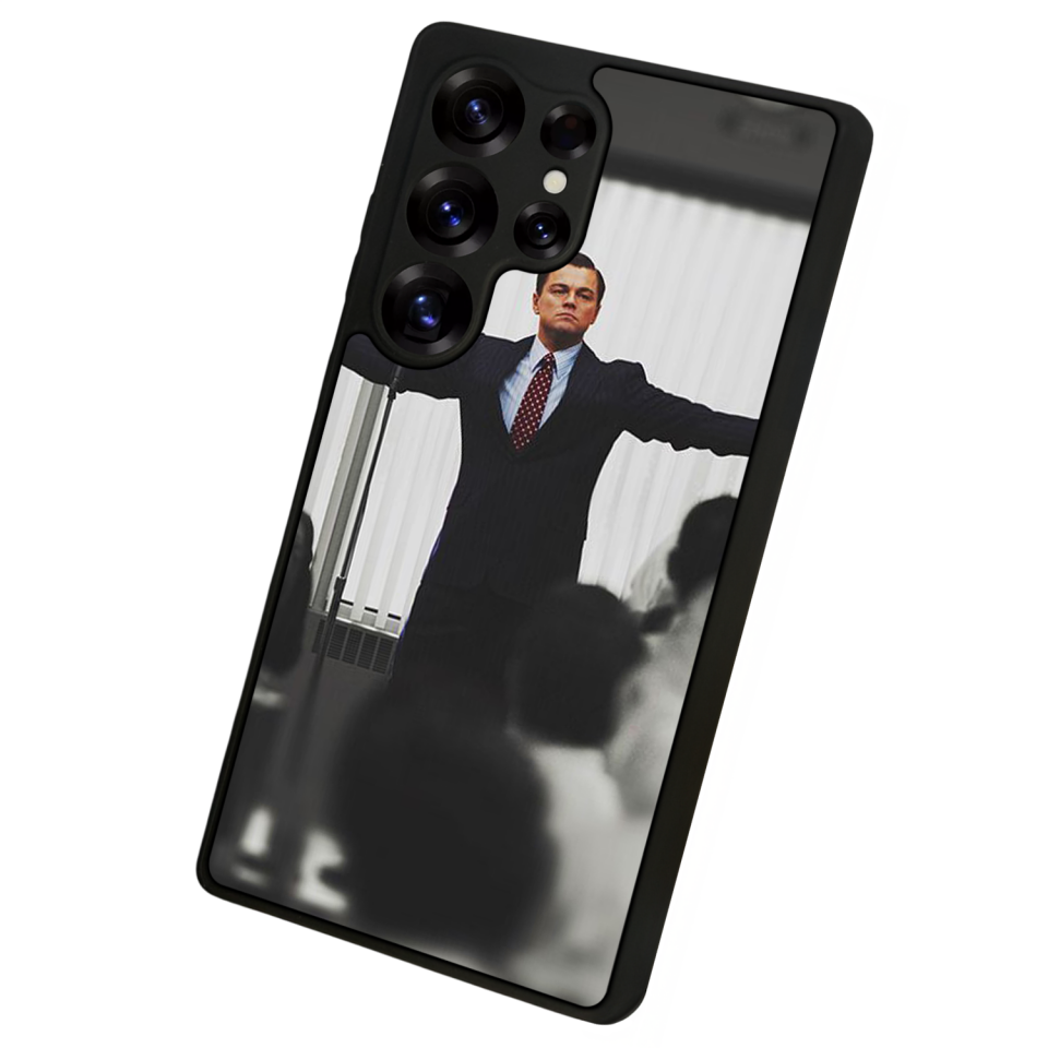 Samsung Galaxy S25 Ultra Uyumlu TheWolf Tasarımlı Glossy Premium Kılıf