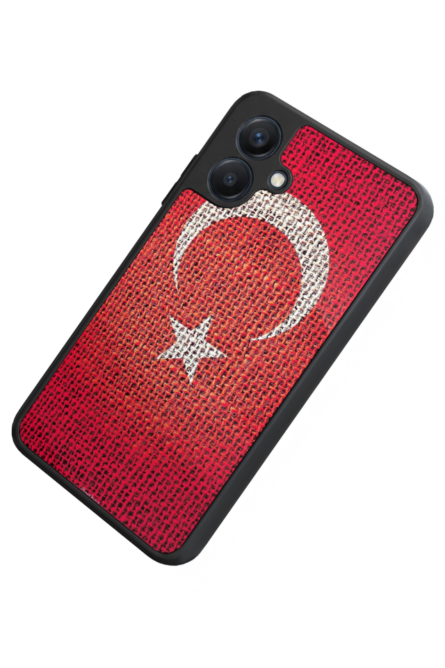 Samsung Galaxy A07 Uyumlu Türk Bayragi Tasarımlı Glossy Premium Kılıf