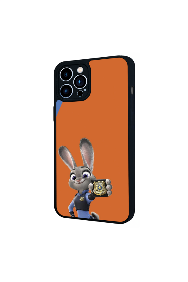 iPhone 12 Pro Max Uyumlu Zootropolis Tasarımlı Glossy Premium Kılıf