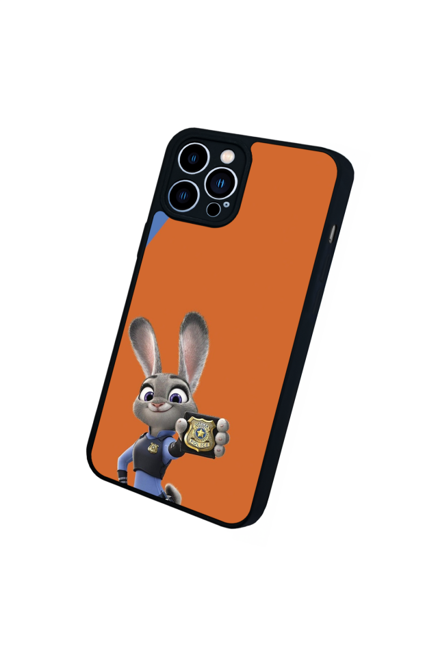 iPhone 12 Pro Max Uyumlu Zootropolis Tasarımlı Glossy Premium Kılıf