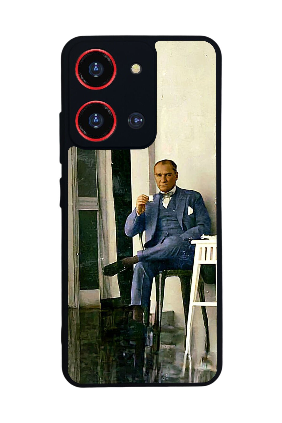 Reeder S19 Max Pro S 108MP Uyumlu Mustafa Kemal Ataturk Tasarımlı Glossy Premium Kılıf