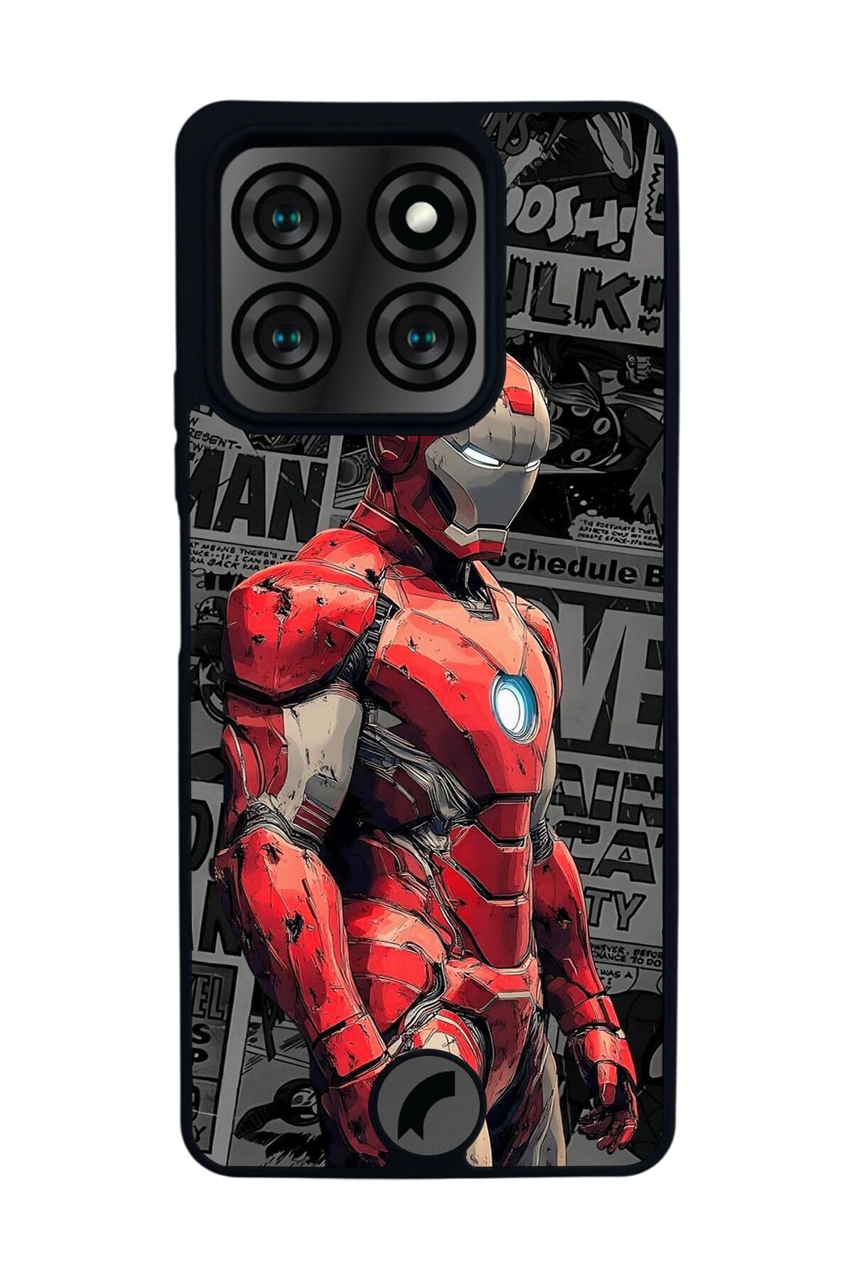 Reeder S71 Uyumlu Iron Man ( Demir Adam ) Tasarımlı Glossy Premium Kılıf