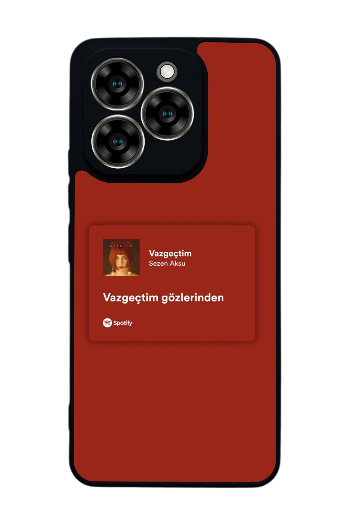 Reeder S919 Uyumlu Sarki Sozleri Tasarımlı Glossy Premium Kılıf