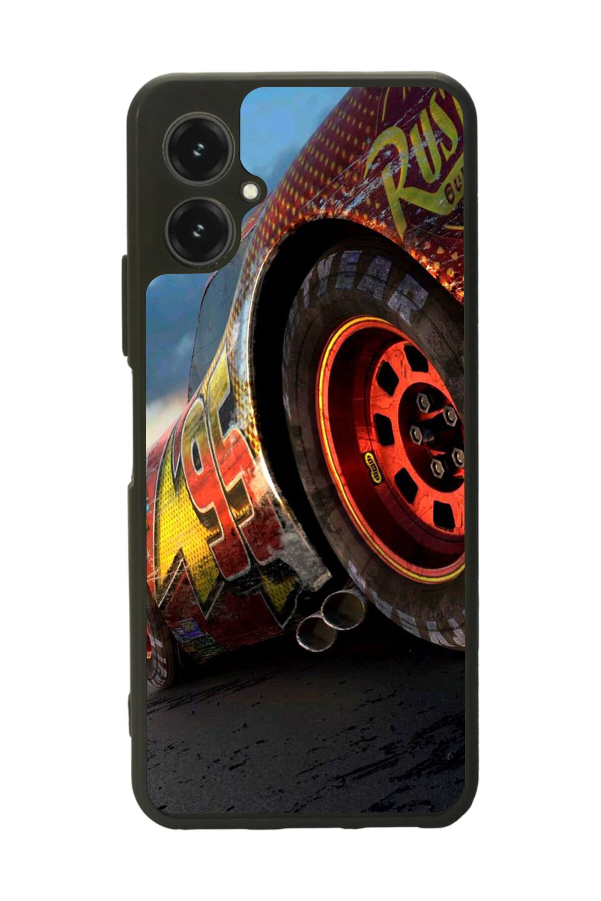 Omix X5 Uyumlu Simsek McQueen Tasarımlı Glossy Premium Kılıf