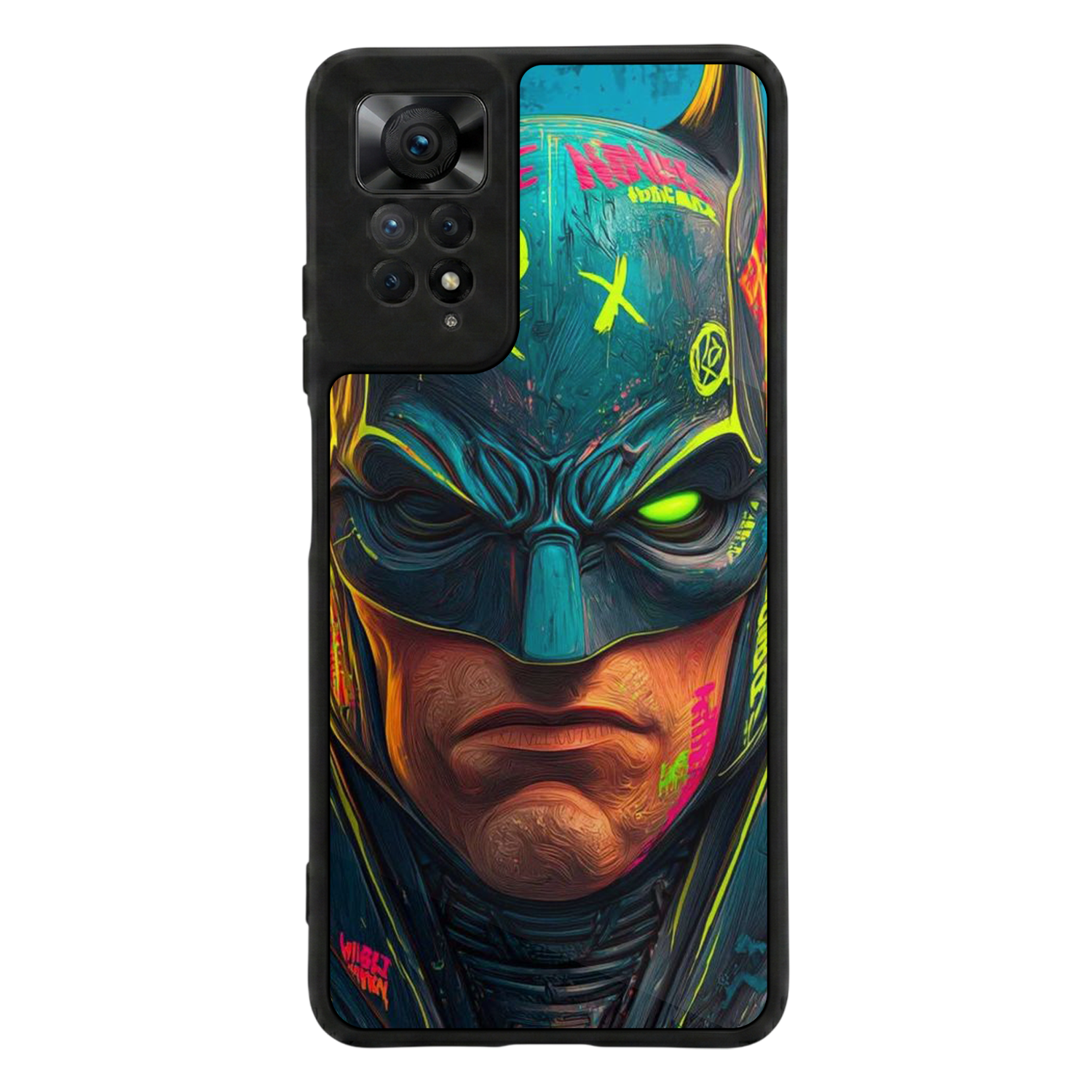 Xiaomi Redmi Note 11 Pro Uyumlu Batman Tasarımlı Glossy Premium Kılıf