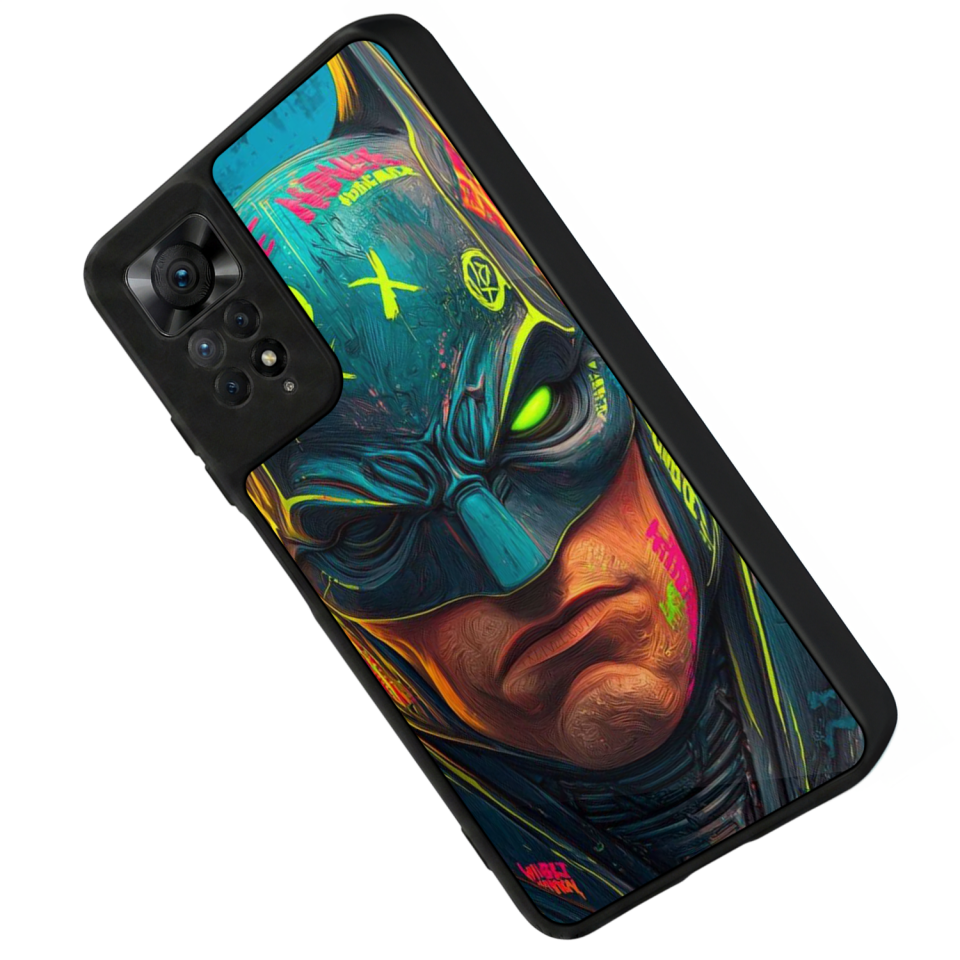 Xiaomi Redmi Note 11 Pro Uyumlu Batman Tasarımlı Glossy Premium Kılıf