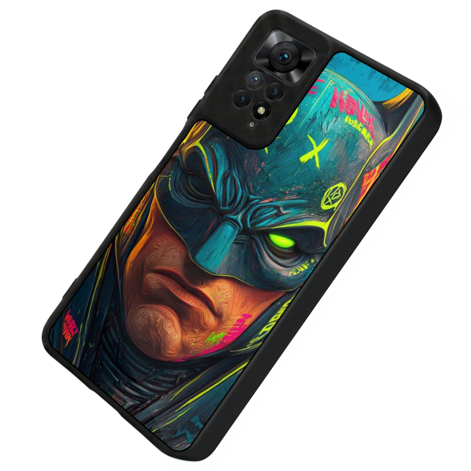 Xiaomi Redmi Note 11 Pro Uyumlu Batman Tasarımlı Glossy Premium Kılıf