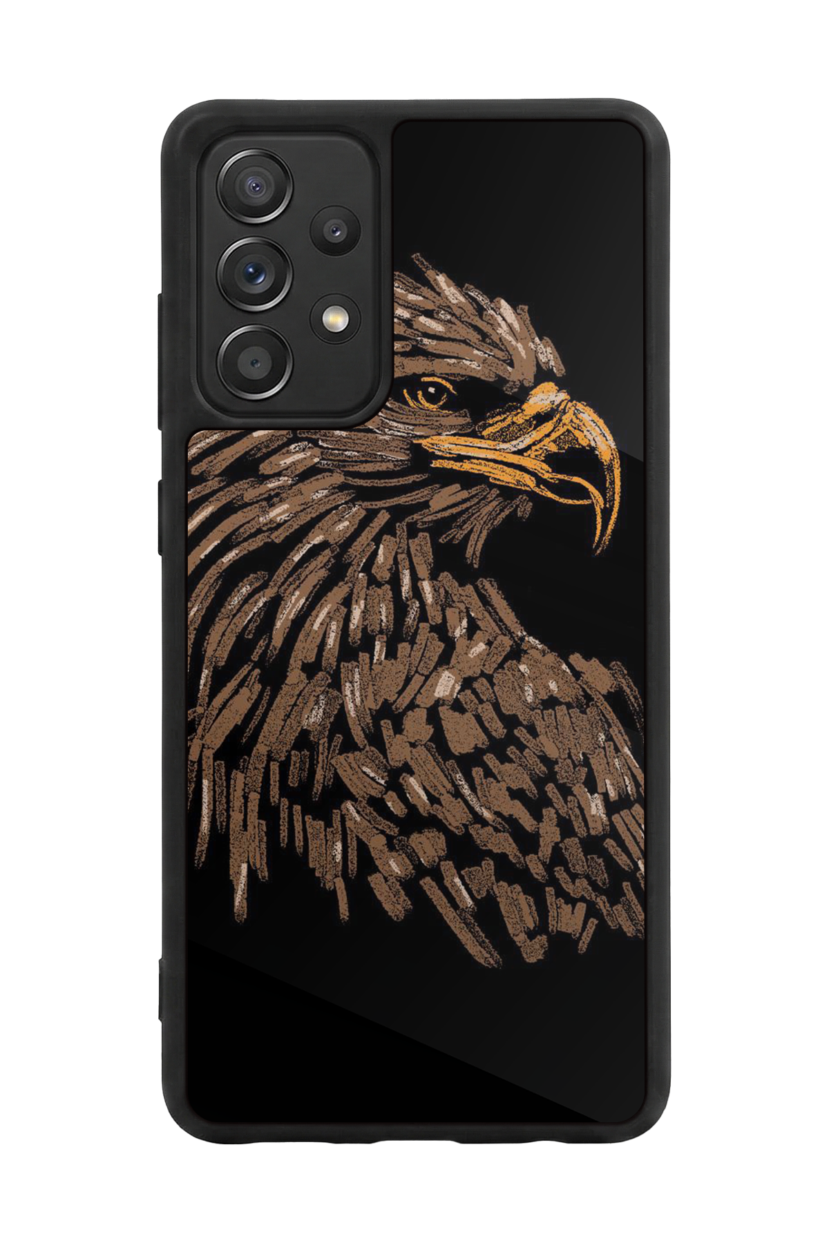 Samsung Galaxy A72 Uyumlu Besiktas Tasarımlı Glossy Premium Kılıf