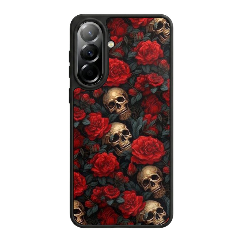 Samsung Galaxy A57 Uyumlu KuruKafa Tasarımlı Glossy Premium Kılıf