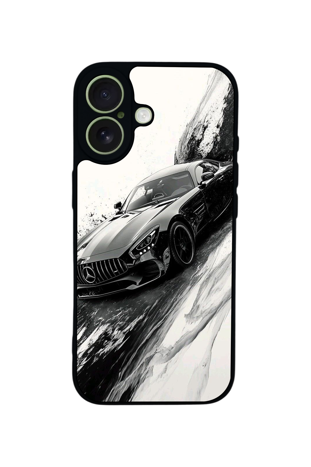 iPhone 17 Uyumlu Mercedes Tasarımlı Glossy Premium Kılıf