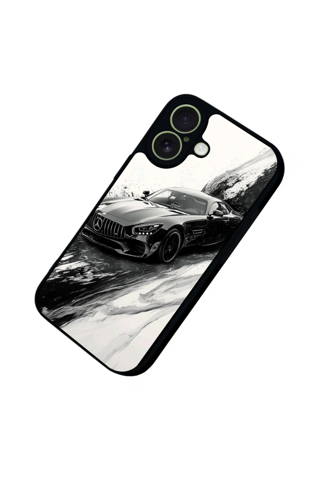 iPhone 17 Uyumlu Mercedes Tasarımlı Glossy Premium Kılıf