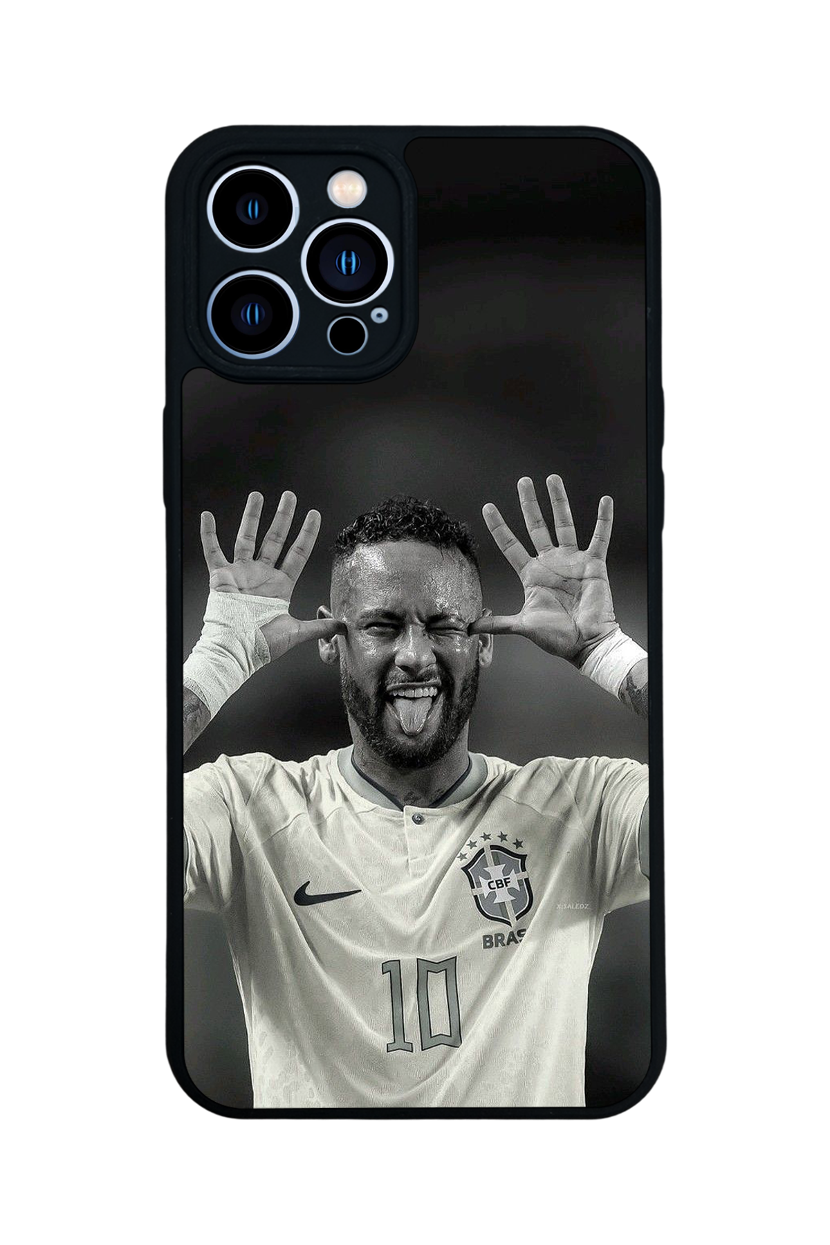 iPhone 13 Pro Max Uyumlu Neymar Tasarımlı Glossy Premium Kılıf