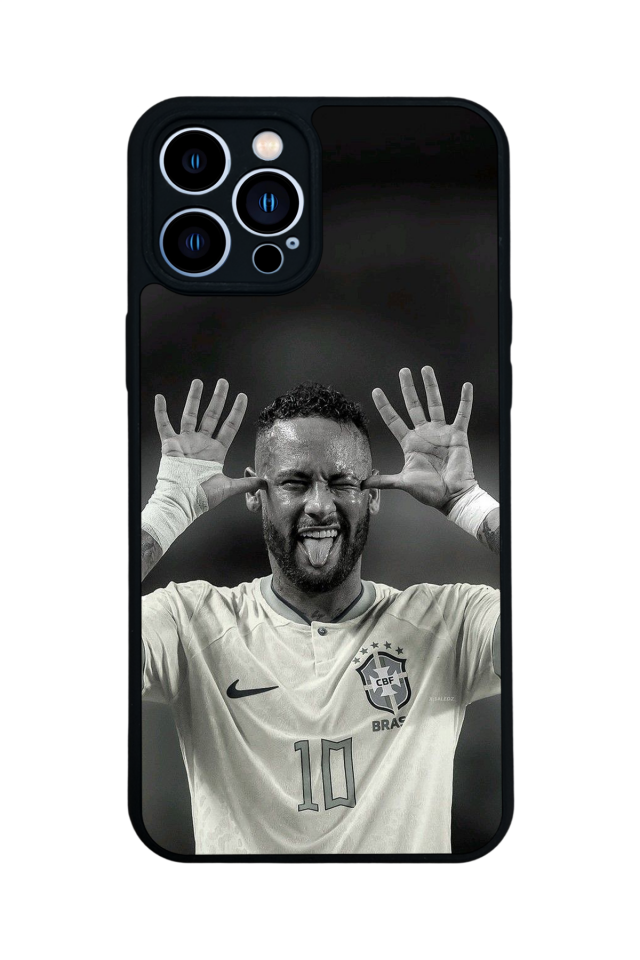 iPhone 13 Pro Max Uyumlu Neymar Tasarımlı Glossy Premium Kılıf