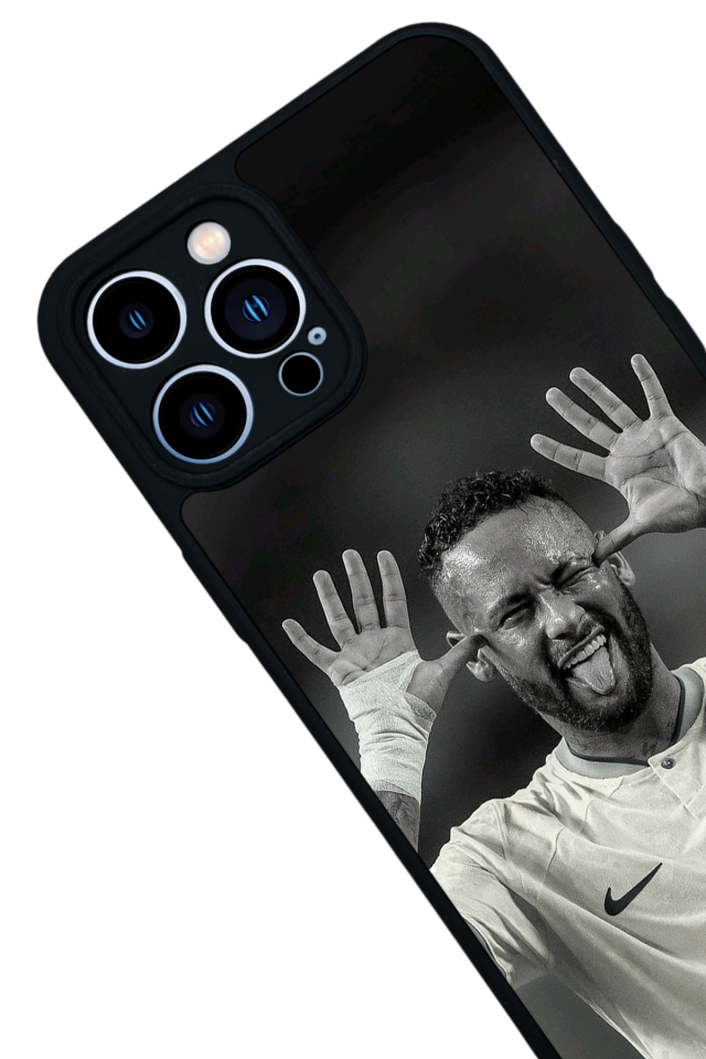 iPhone 13 Pro Max Uyumlu Neymar Tasarımlı Glossy Premium Kılıf