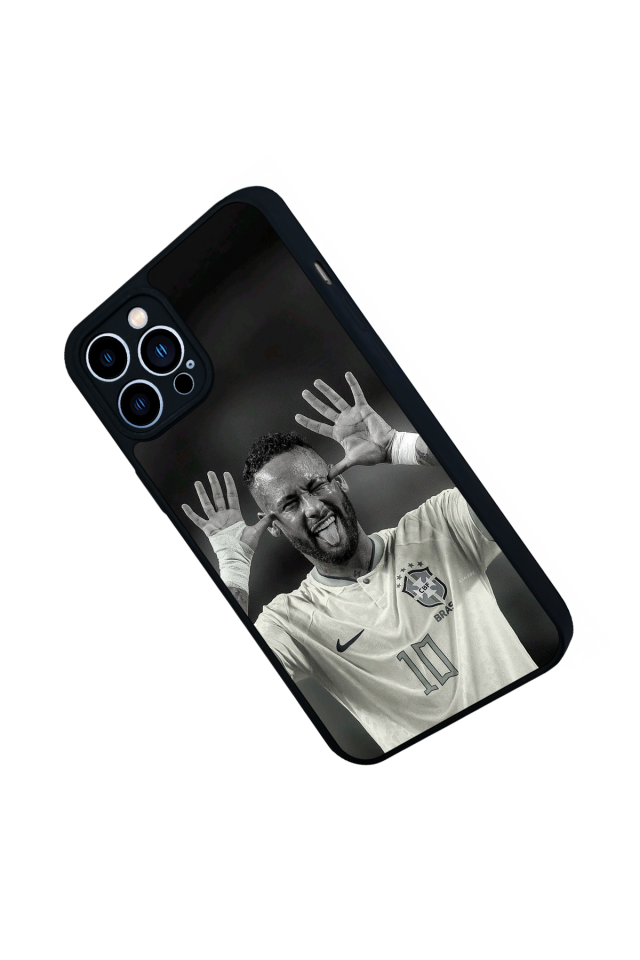 iPhone 13 Pro Max Uyumlu Neymar Tasarımlı Glossy Premium Kılıf