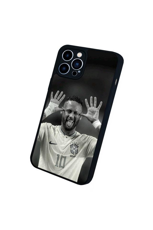 iPhone 13 Pro Max Uyumlu Neymar Tasarımlı Glossy Premium Kılıf