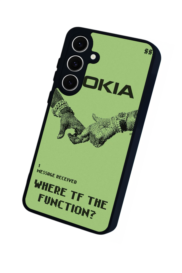 Samsung Galaxy A16 Uyumlu Nokia Tasarımlı Glossy Premium Kılıf