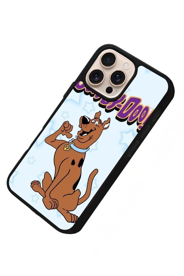 iPhone 16 Pro Uyumlu Scooby Doo Tasarımlı Glossy Premium Kılıf