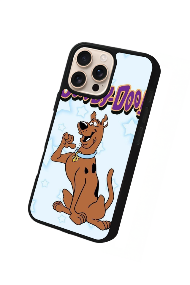 iPhone 16 Pro Uyumlu Scooby Doo Tasarımlı Glossy Premium Kılıf