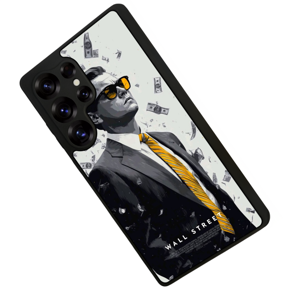 Samsung Galaxy S25 Ultra Uyumlu TheWolf Tasarımlı Glossy Premium Kılıf
